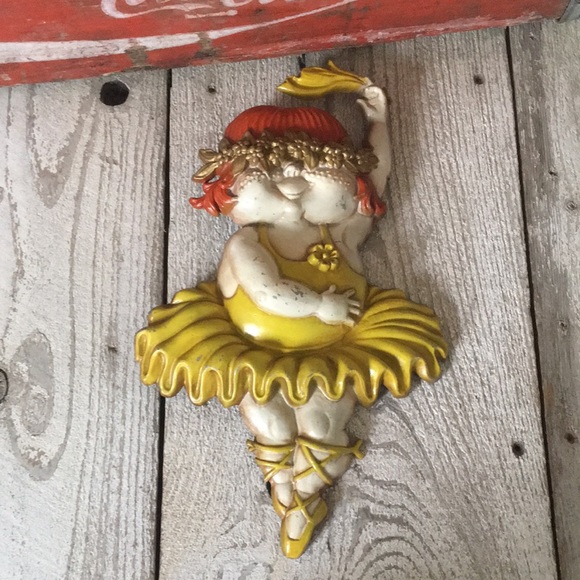 Set of 3 VINTAGE Metal Wall Art, Girl Figures - Sexton 1972, Made in the USA - Picture 2 of 12